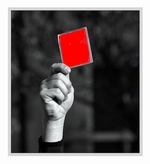 Cartão vermelho